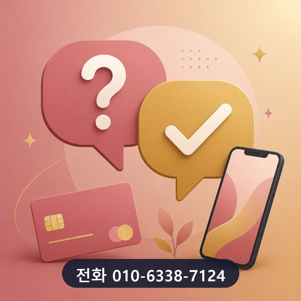 카드깡 24시간 업체 자주 묻는 질문 이미지 · 문의 010-6338-7124