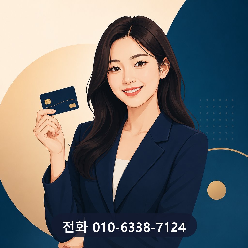 카드깡 24시간 업체 대표 이미지 · 문의 010-6338-7124